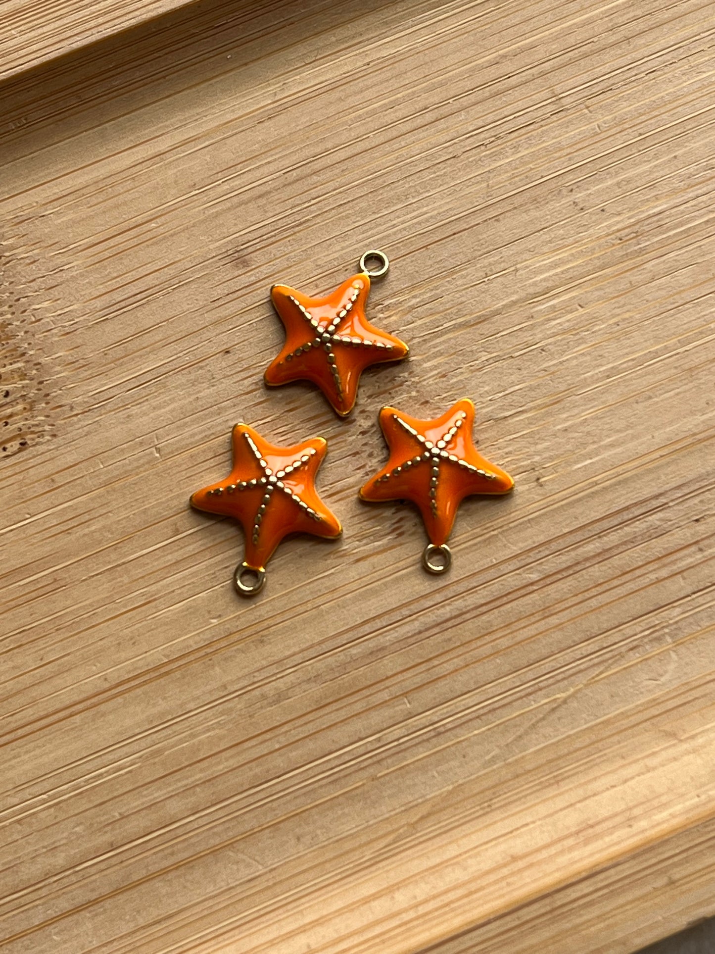 Étoile de mer orange 🧡✨